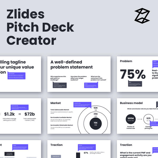 Zlides Pitch Deck Creator Zlides Pitch Deck Creator